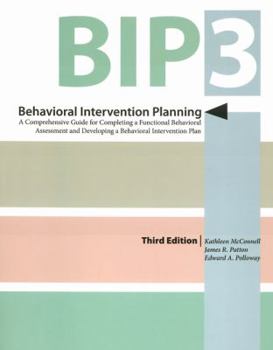 Paperback Behavioral Intervention Planning: Comprehensive Guide for Completing a Functional Behavioral Assessment.... Book