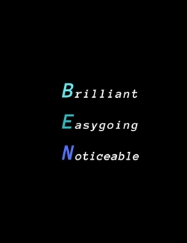 Ben: Inspiring composition notebook gift for boy, son or man | Name personalized present | Elegant wide ruled paper | Standard size perfect for school, college or university