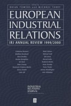 Paperback European Industrial Relations: Irj Annual Review 1999/2000 Book