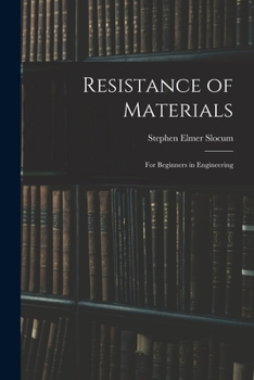 Paperback Resistance of Materials: For Beginners in Engineering Book