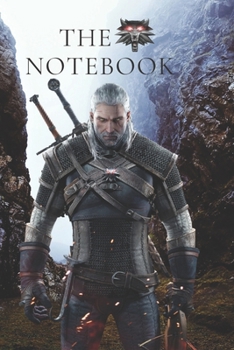 The Notebook: The Witcher Collection - Canyon Fan Notebook, Sketchbook, Diary, Journal, For Kids, For A Gift, To School 120 Wide Ruled Blank Pages 6 x 9