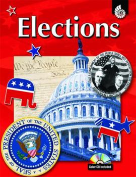 Paperback Elections: Grades 4-8 [With CDROM] Book