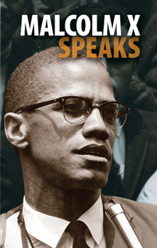 Hardcover Malcolm X Speaks Book