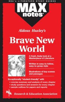 Paperback Brave New World (Maxnotes Literature Guides) Book