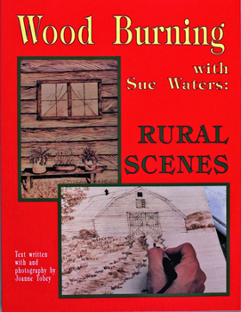 Paperback Wood Burning with Sue Waters: Rural Scenes Book