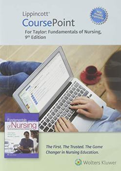 Misc. Supplies Lippincott Coursepoint Enhanced for Taylor's Fundamentals of Nursing: The Art and Science of Person-Centered Nursing Care Book