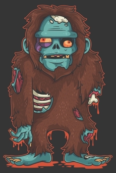 2020 Week To View Dated Planner Diary: 6x9 Inches Paperback Halloween Zombie Bigfoot Sasquatch Squatch