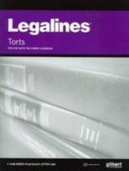 Paperback Legalines on Torts, 6th, Keyed to Dobbs Book