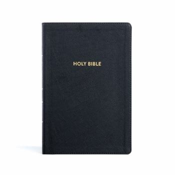 Imitation Leather KJV Rainbow Study Bible, Black Leathertouch, Indexed Book