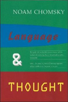 Hardcover Language & Thought Book