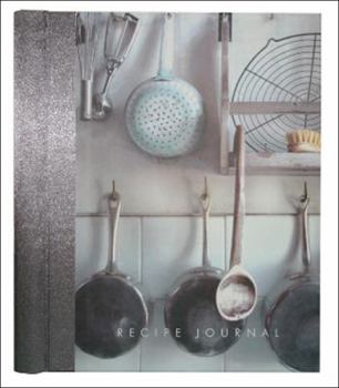 Spiral-bound Kitchen Utensils Large Recipe Journal Book