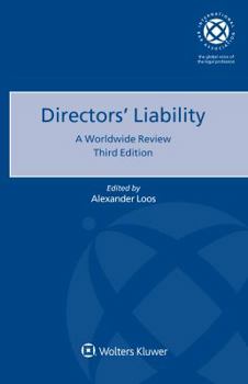 Hardcover Directors' Liability: A Worldwide Review: A Worldwide Review Book