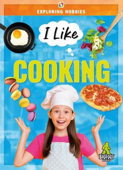 Library Binding I Like Cooking Book
