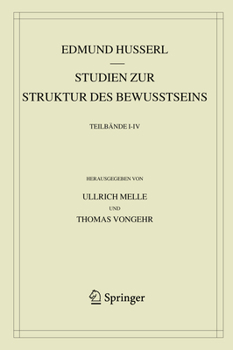 Hardcover Studien Zur Struktur Des Bewusstseins: Teilbände I-IV [German] Book