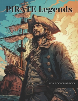 Pirate Legends: Classic Adventures Coloring Book B0CP3V8TD1 Book Cover