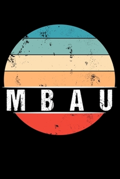 Paperback Mbau: 100 Pages 6 'x 9' -Dot Graph Paper Journal Manuscript - Planner - Scratchbook - Diary Book
