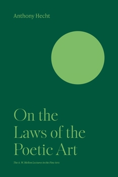 Hardcover On the Laws of the Poetic Art Book
