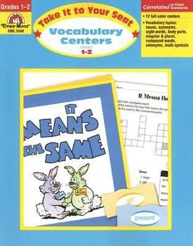 Paperback Vocabulary Centers, Grades 1-2 Book