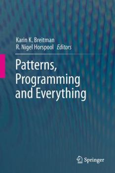 Paperback Patterns, Programming and Everything Book