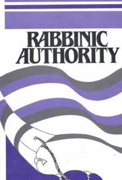 Hardcover Rabbinic Authority Book