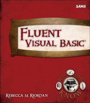 Paperback Fluent Visual Basic Book