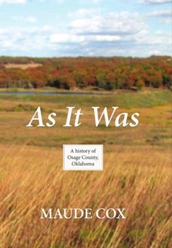 Hardcover As It Was Book