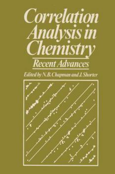 Hardcover Correlation Analysis in Chemistry: Recent Advances Book