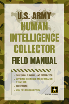 Paperback U.S. Army Human Intelligence Collector Field Manual Book