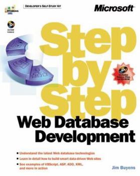 Paperback Web Database Development Step by Step [With CDROM] Book