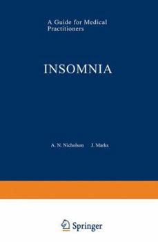 Paperback Insomnia: A Guide for Medical Practitioners Book