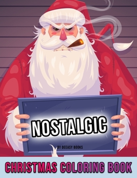 Paperback Nostalgic Chrismas Coloring Book