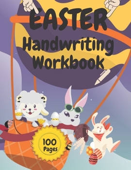 Paperback EASTER Handwriting Workbook: Practice Paper For Preschool Kids Ages 3-6 Book