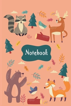 Paperback Notebook: wildlife animals Book