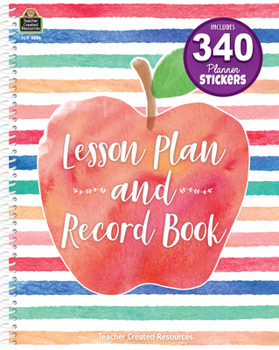 Spiral-bound Watercolor Lesson Plan and Record Book