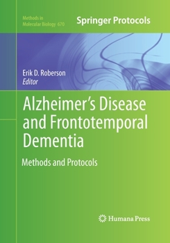 Paperback Alzheimer's Disease and Frontotemporal Dementia: Methods and Protocols Book