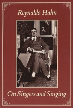 Hardcover On Singers and Singing Book