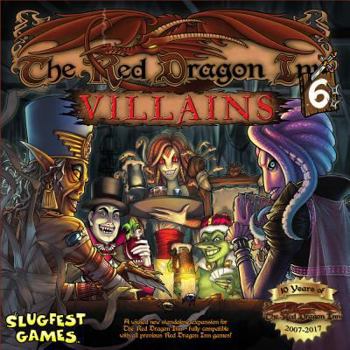 Slugfest Games The Red Dragon Inn 6: Villains Strategy Boxed Board Game Ages 12 & Up