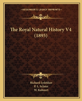 Paperback The Royal Natural History V4 (1895) Book