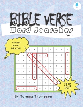 Paperback Bible Verse Word Searches: Volume 1 Book