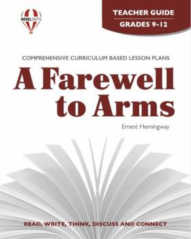 Paperback A Farewell to Arms - Teacher Guide by Novel Units Book