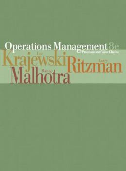 Hardcover Operations Management: Process and Value Chains Book