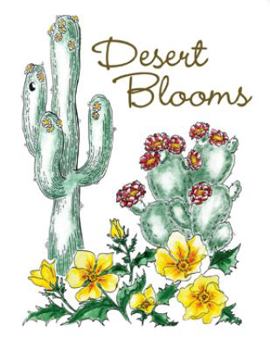 Paperback Desert Blooms Book