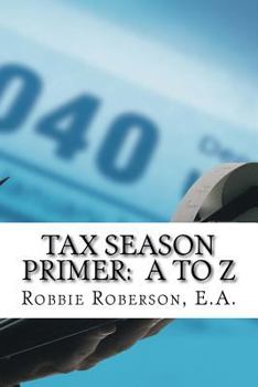 Paperback Tax Season Primer A to Z Book
