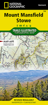 Map Mount Mansfield, Stowe Map Book