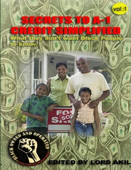 Paperback Secrets to A-1 Credit Simplified. Book