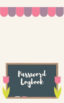 Paperback Password logbook: Keep your usernames, passwords, social info, web addresses and security questions in one. So easy & organized Book