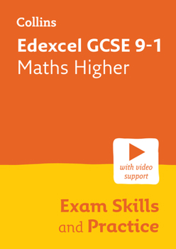Paperback Collins GCSE Science 9-1 -- Edexcel GCSE 9-1 Maths Higher Exam Skills Workbook: Interleaved Command Word Practice Book