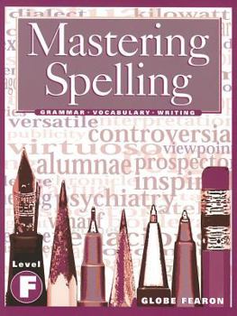 Paperback Mastering Spelling Level F Se 2000c Book