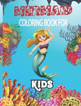 Paperback Mermaid Coloring Book For Kids: Unique Coloring Pages Book