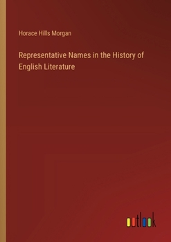 Paperback Representative Names in the History of English Literature Book